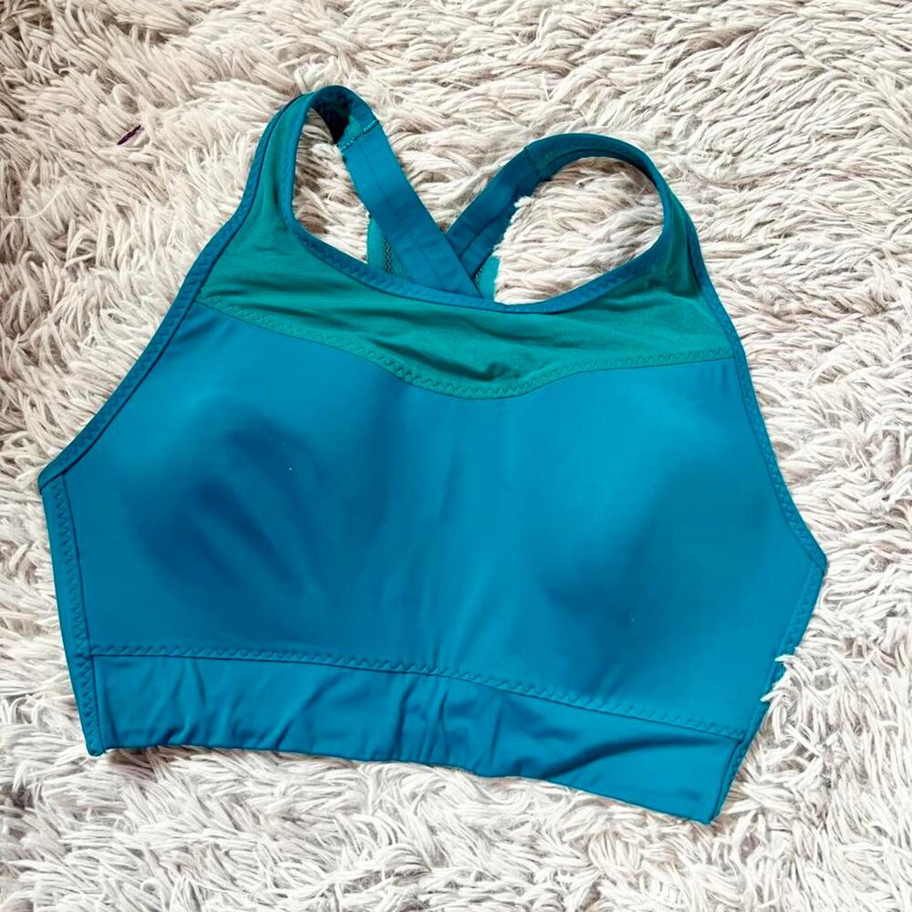 Blue athleta gigi high impact‎